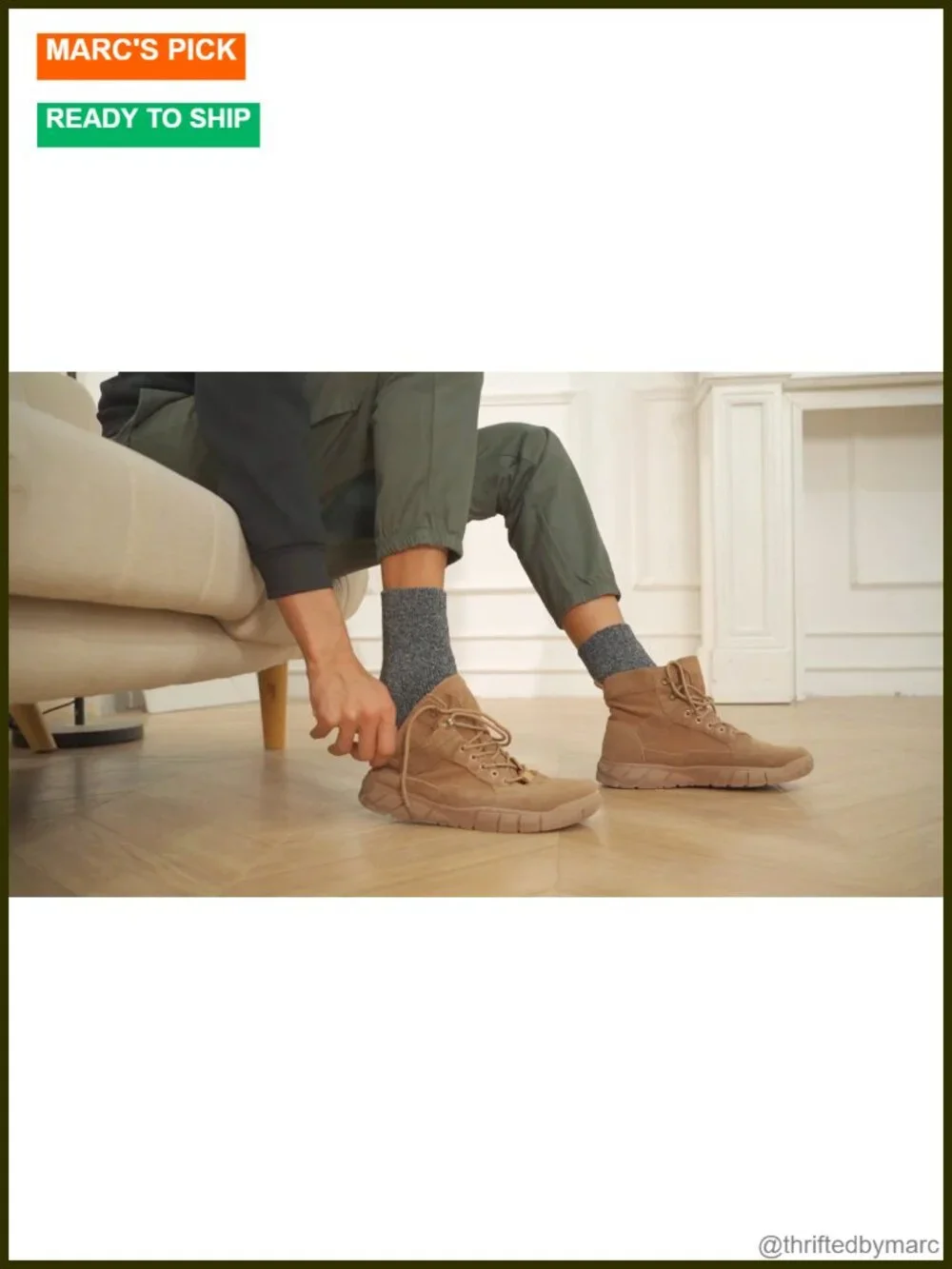 5 Pairs Merino Wool Hiking Thermal Socks for Men Thick Cold Weather